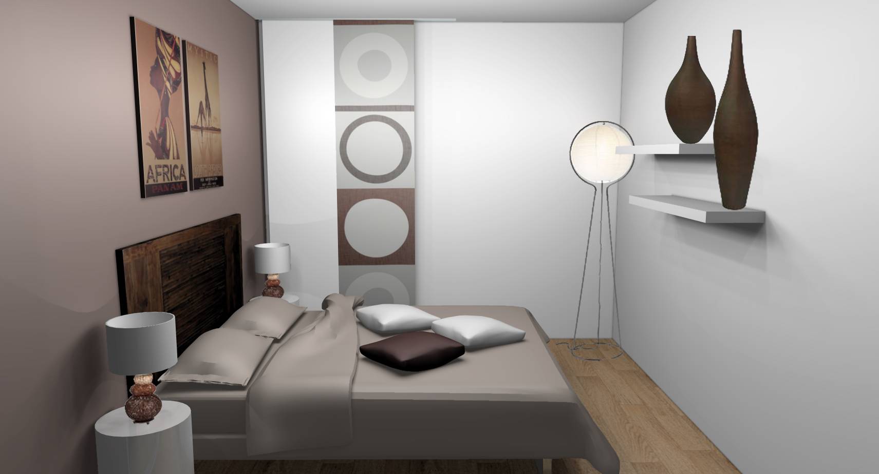 Décoration d'intérieur d'une chambre à damarie les lys (77 ...