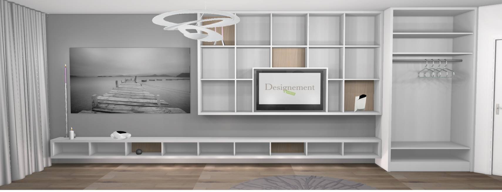Meuble Tv Rangement : Conception-meuble-tv-rangement-sur-mesure-blanc-2jpg Meuble Tv Rangement : Conception-meuble-tv-rangement-sur-mesure-blanc-2jpg