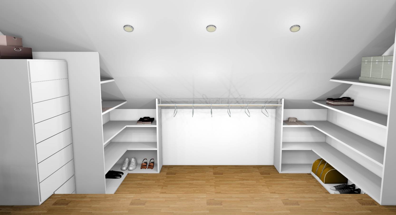 Dressing sous pente : infos et prix - Ooreka