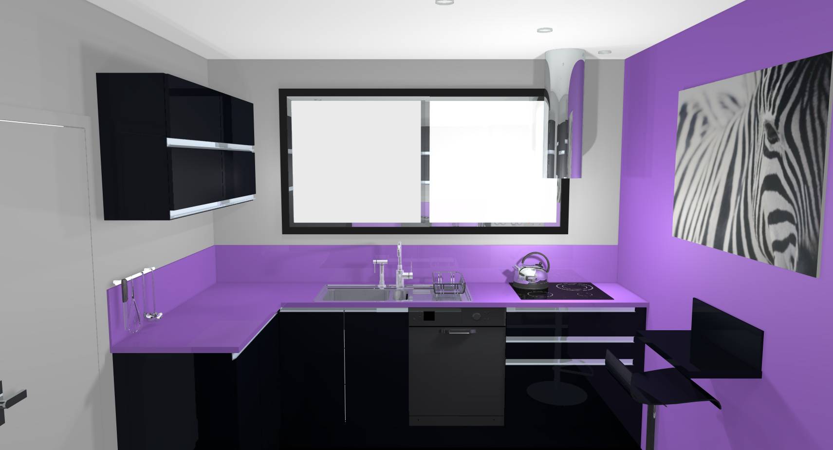 Décoration d'intérieur d'une cuisine à montreuil (93 ...
