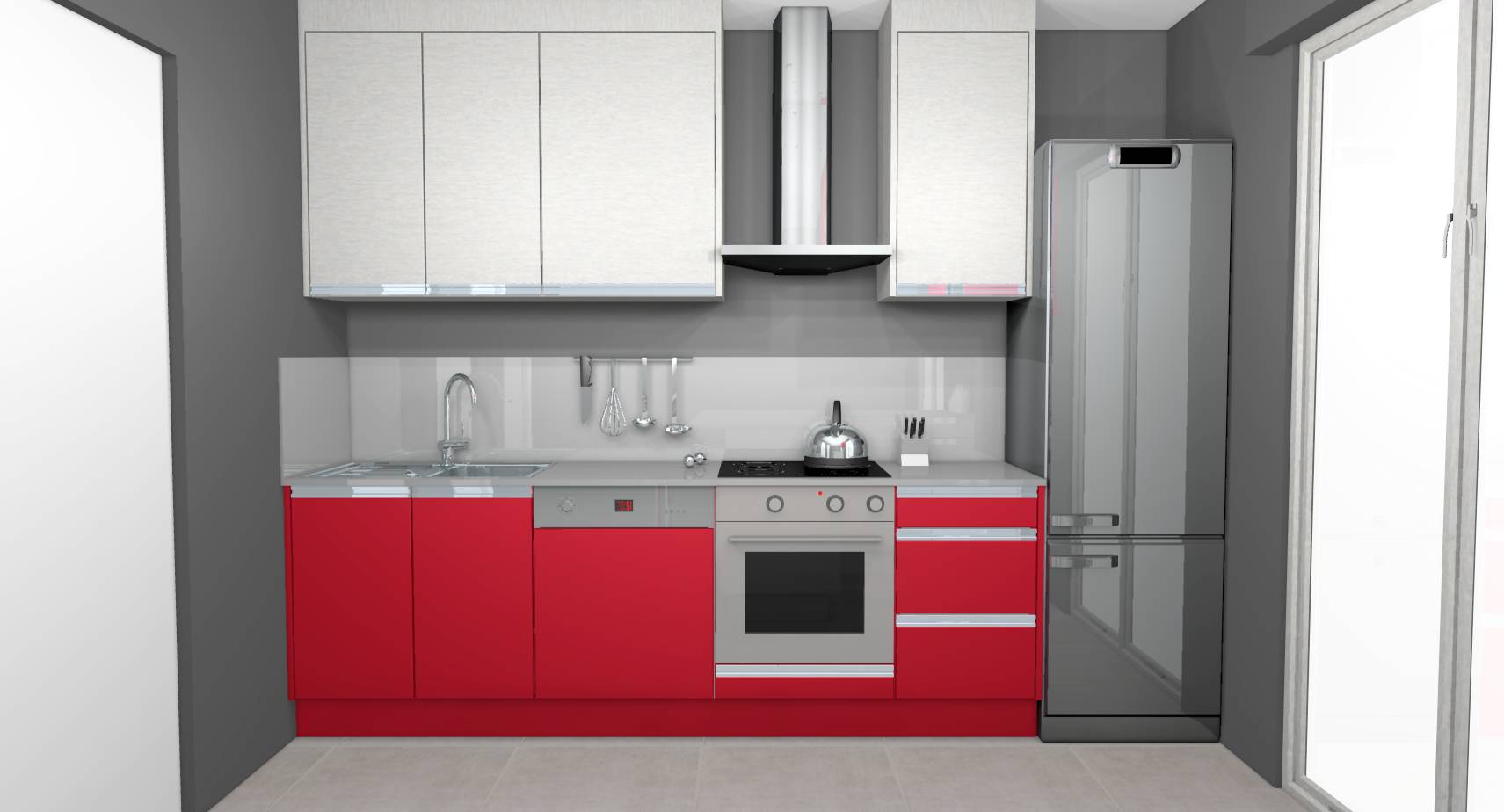 Cuisine rouge mat – frdecoruas.tk