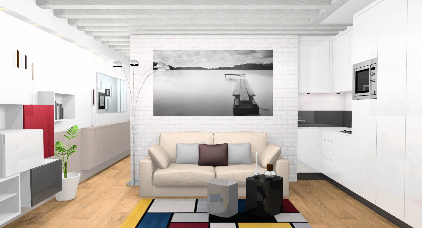 Décoration complète d'un studio dans le 3ème arrondissement à ...